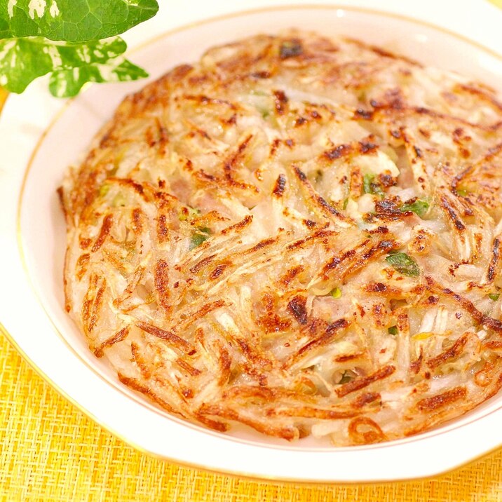 もやしで簡単!手間なし焼きギョーザ☆